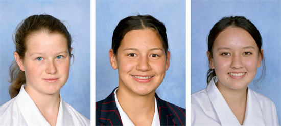 Tori Kininmonth, Lulu Elliot and Olivia O'Hara